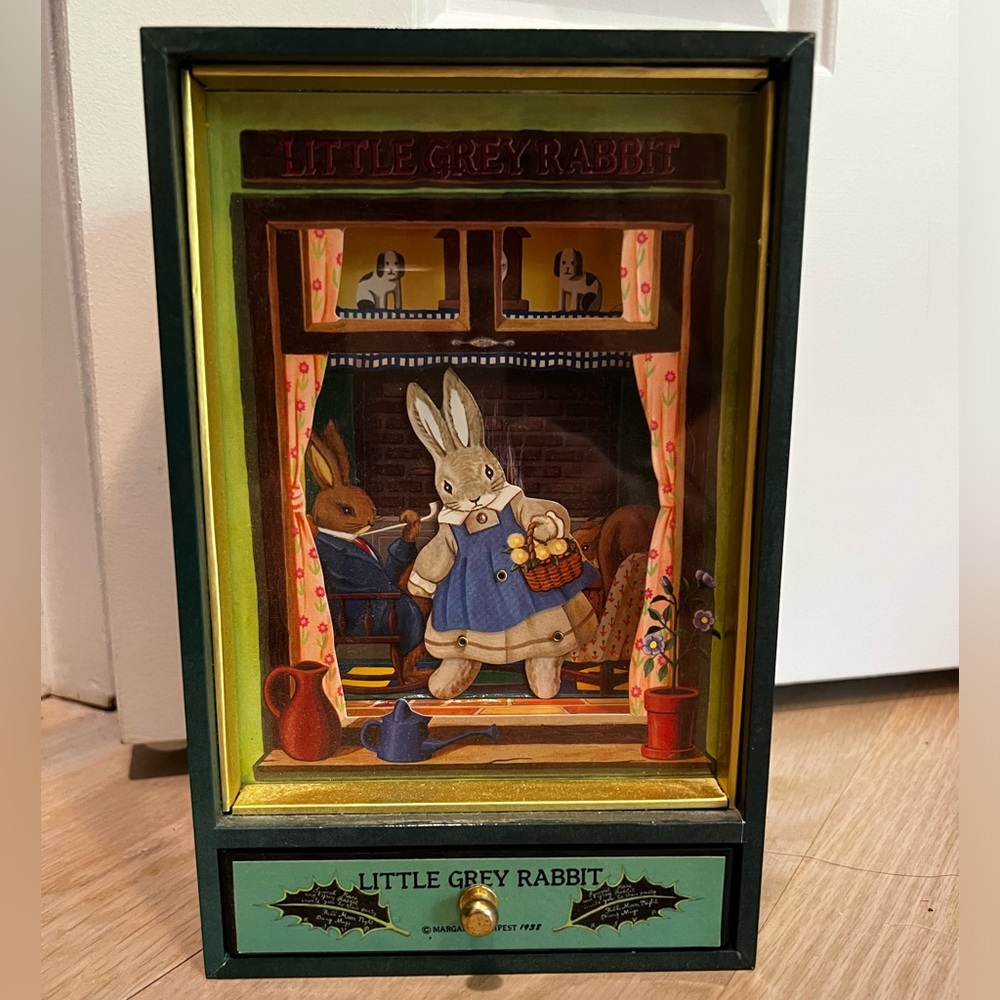 Little Grey Rabbit Music Box